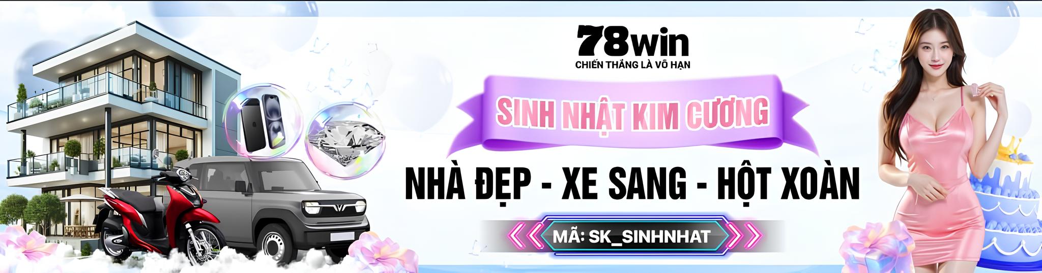78win 5 banner sinh nhat kim cuong tai 78win